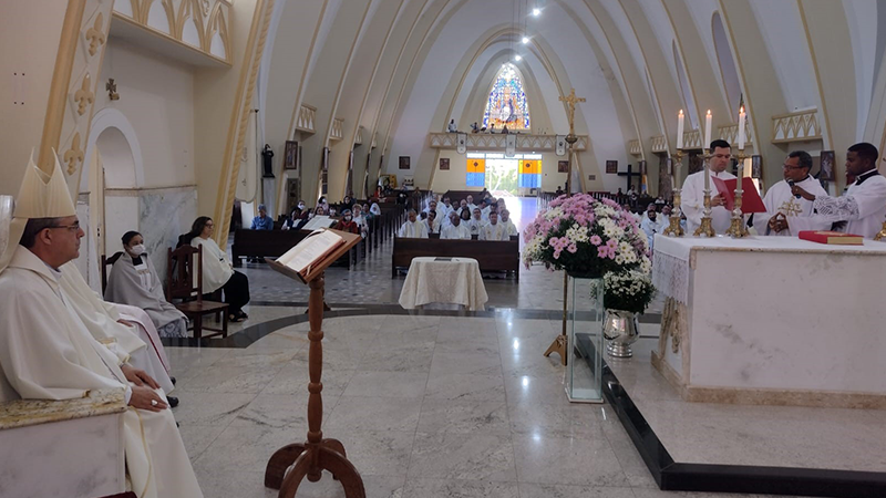 Posse do novo Vigário Geral da Diocese de Itabira Coronel Fabriciano