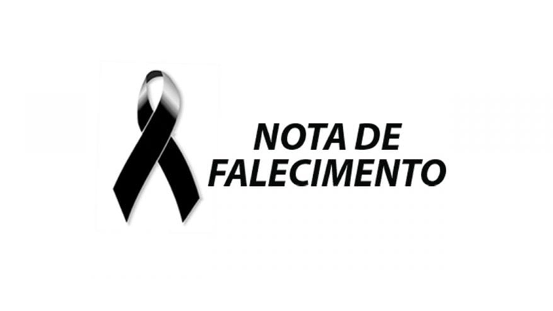 NOTA DE FALECIMENTO