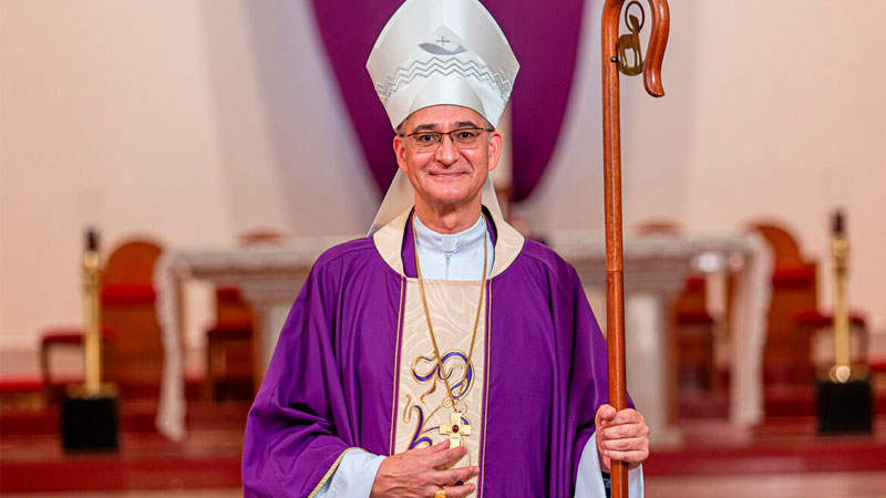 Dom Lauro Sérgio Versiani Barbosa (atual bispo diocesano