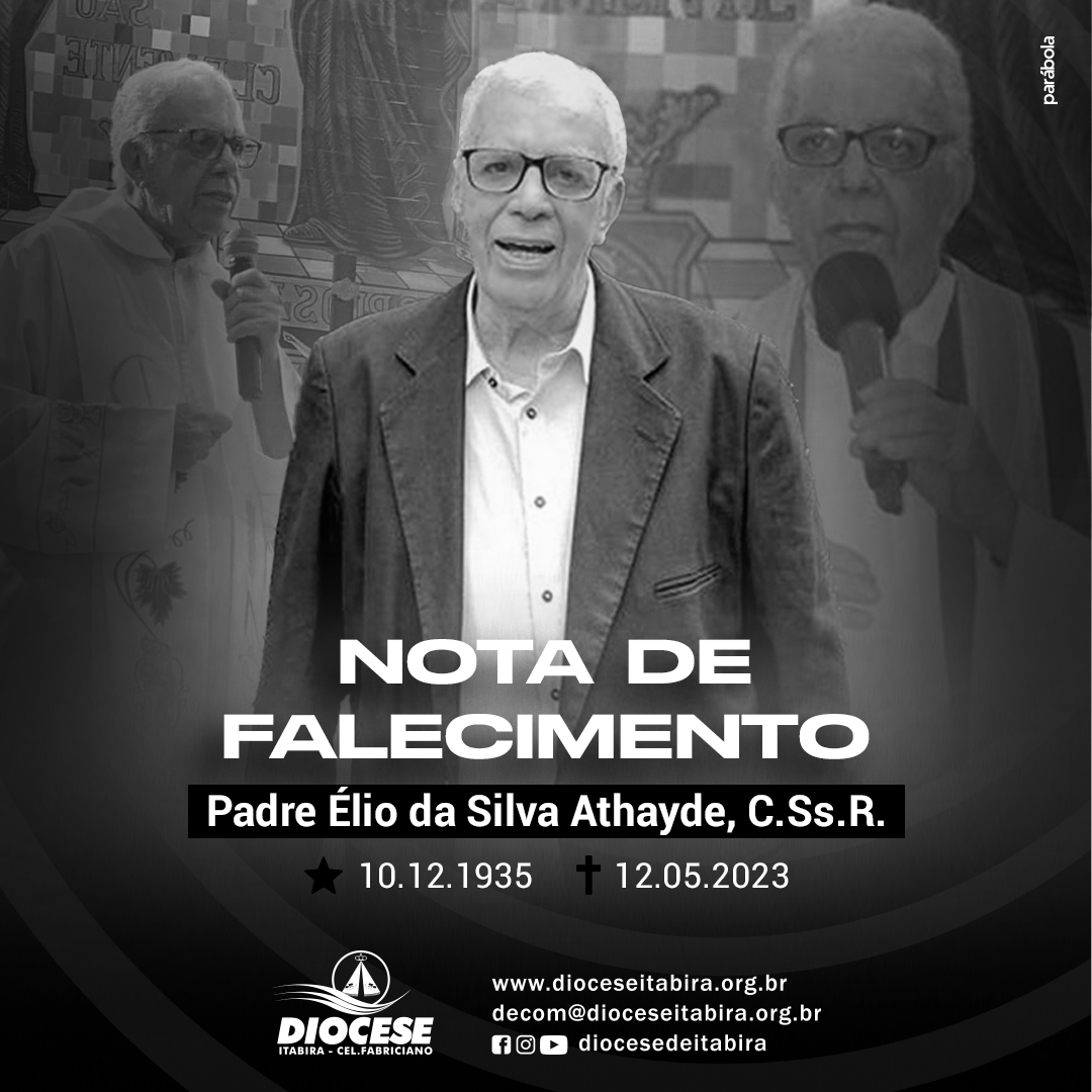 Nota De Falecimento Padre Lio Da Silva Athayde C Ss R Retorna